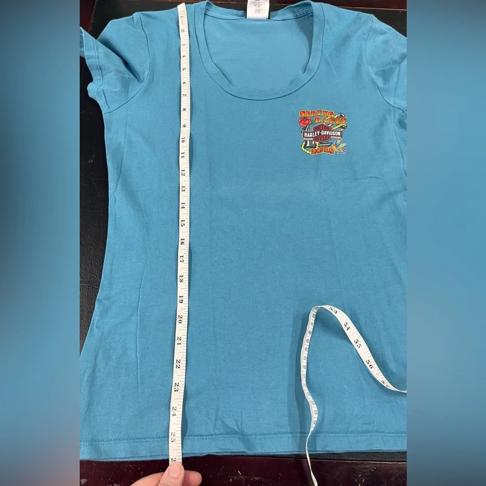 Harley FL Spring Rally tee size medium - Picture 8 of 8